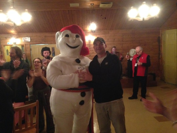 Me and Bonhomme are tight like that.